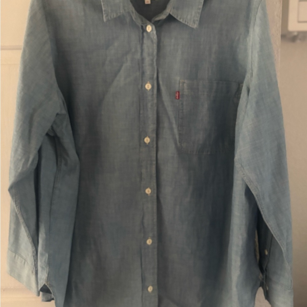 Levi's Light Blue Casual Button Down Shirt